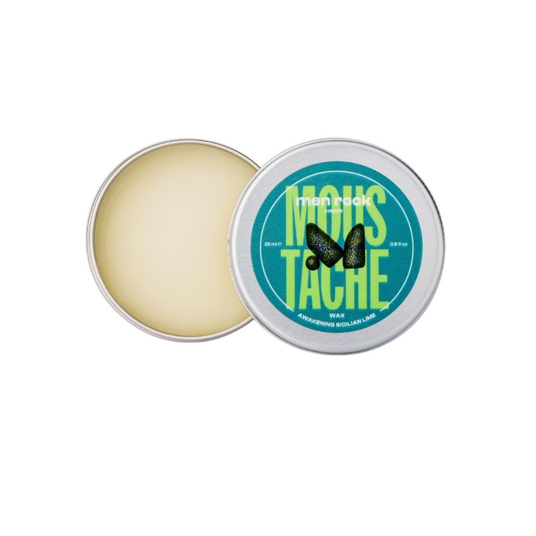 83271641663758726 Awakening Moustache Wax pobudzający wosk do wąsów Sicilian Lime and Caffeine 25ml - obrazek 1