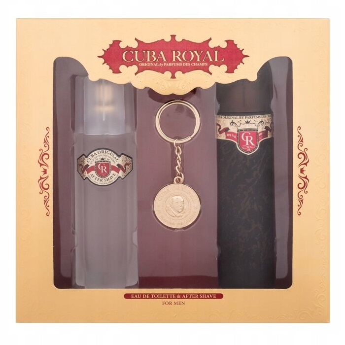 83383631698930669 Cuba Royal zestaw woda toaletowa spray 100ml + woda po goleniu 100ml + brelok - obrazek 1