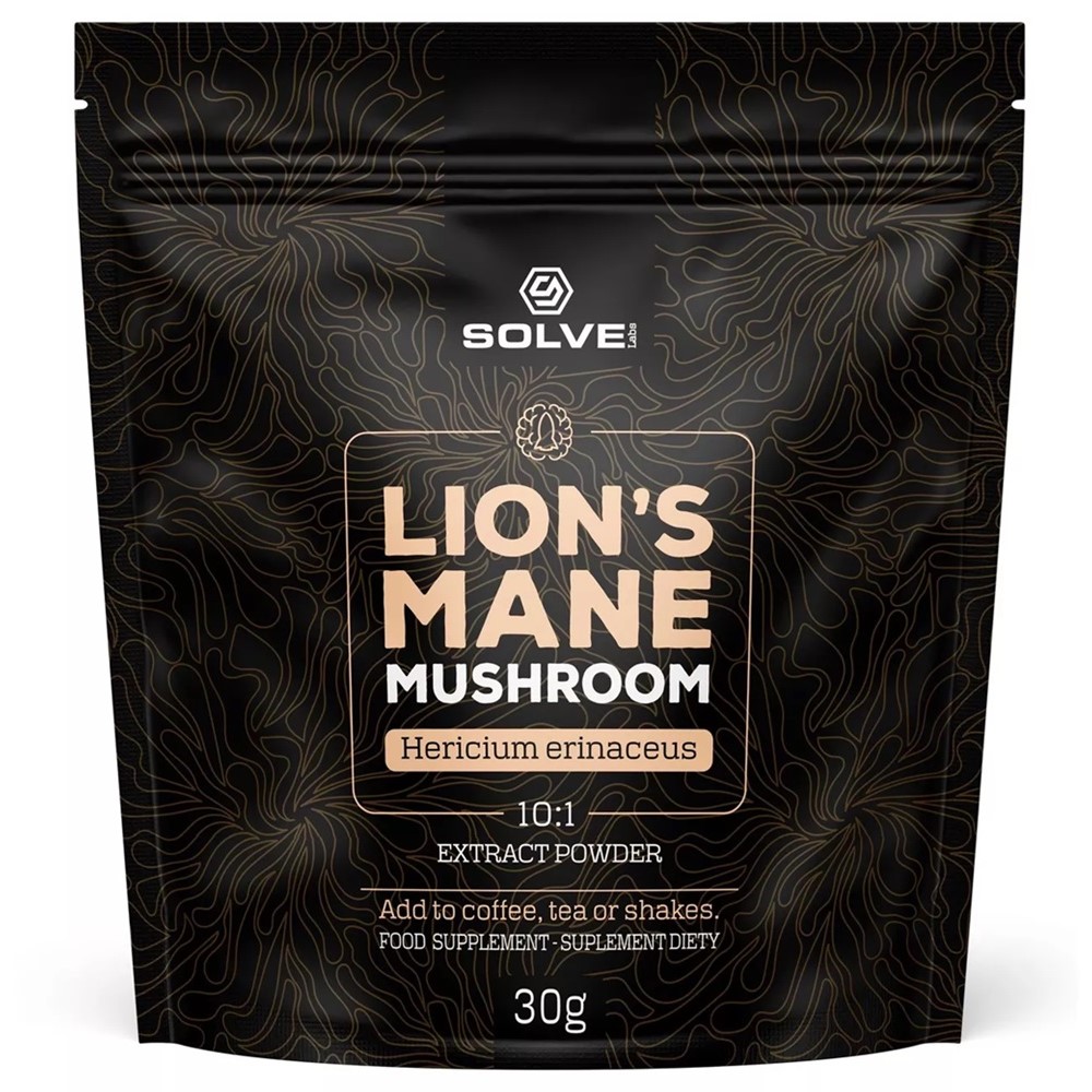 83422241742818544 Lion's Mane Mushroom soplówka jeżowata suplement diety w proszku 30g - obrazek 1