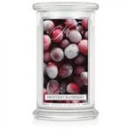 Duża świeca zapachowa z dwoma knotami Cranberry 623g