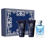 Pour Homme zestaw woda toaletowa spray 50ml + balsam po goleniu 50ml + żel pod prysznic 50ml