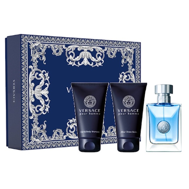 8346431713354248 Pour Homme zestaw woda toaletowa spray 50ml + balsam po goleniu 50ml + żel pod prysznic 50ml - obrazek 1