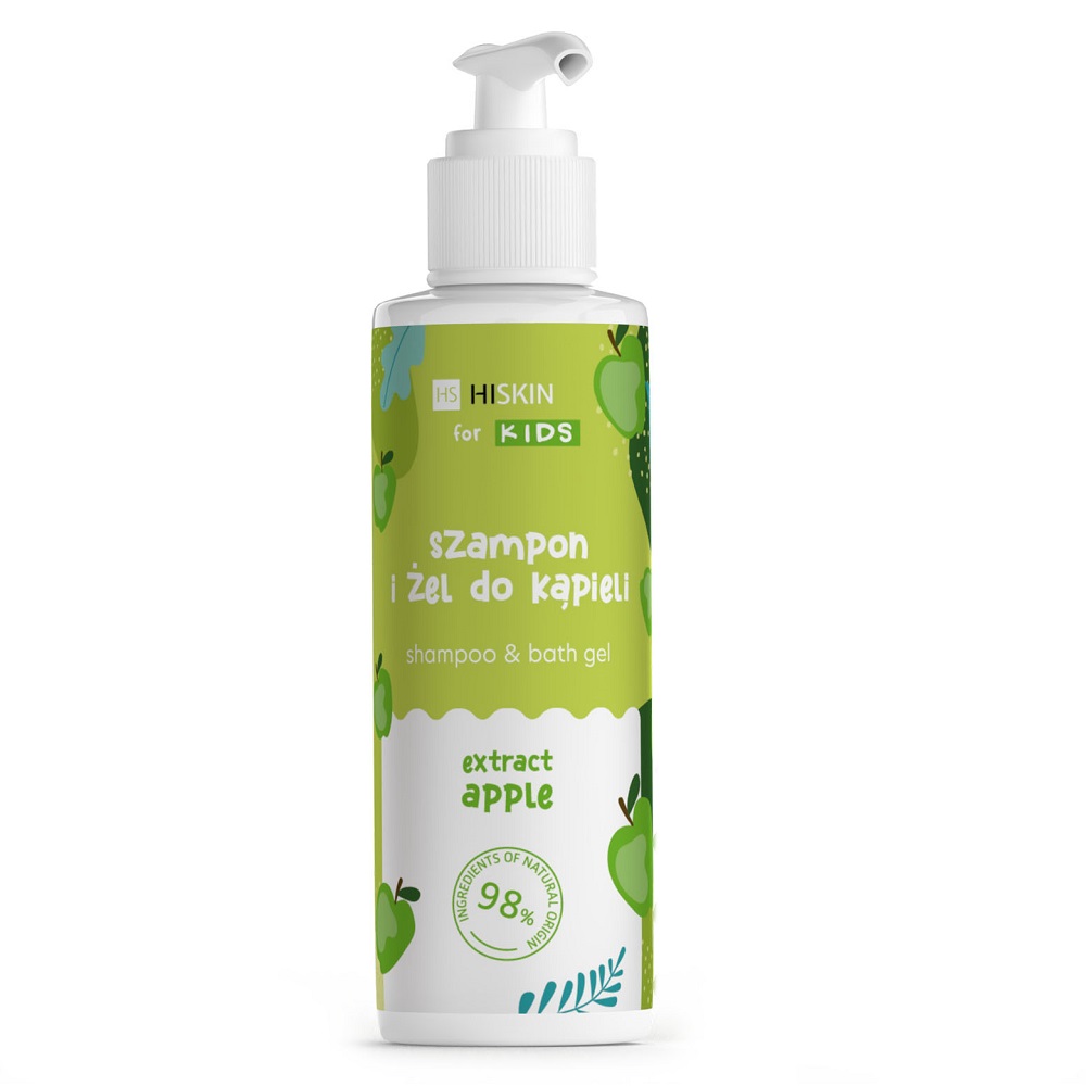 83478221693391002 Kids szampon i żel do kąpieli Jabłko 280ml - obrazek 1