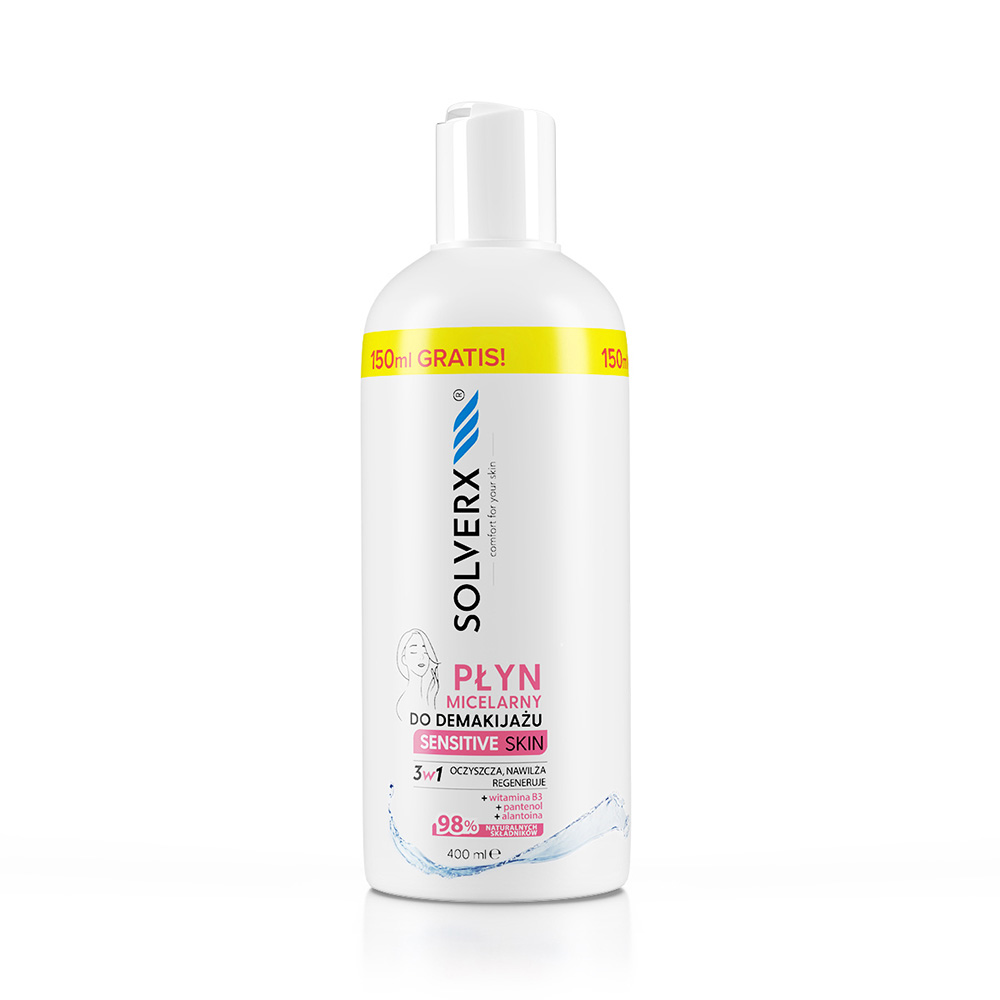 83635951660724955 Sensitive Skin for Women płyn micelarny do demakijażu 3w1 400ml - obrazek 1