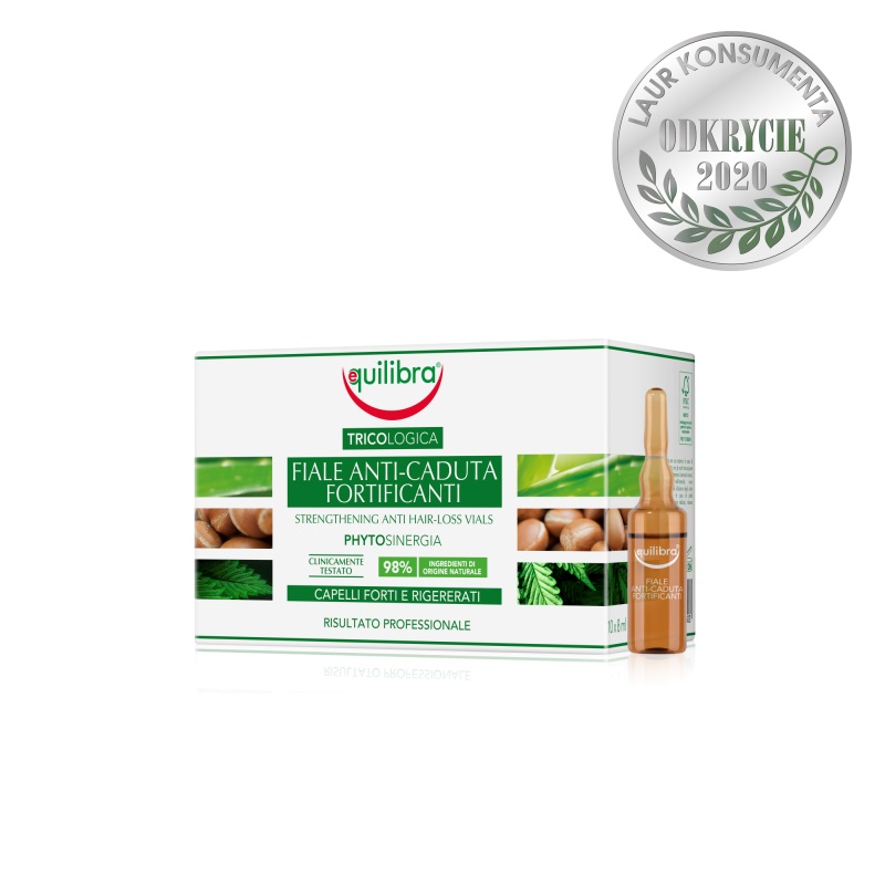 83668071606477526 Tricologica wzmacniające ampułki przeciw wypadaniu włosów 10x8ml - obrazek 1