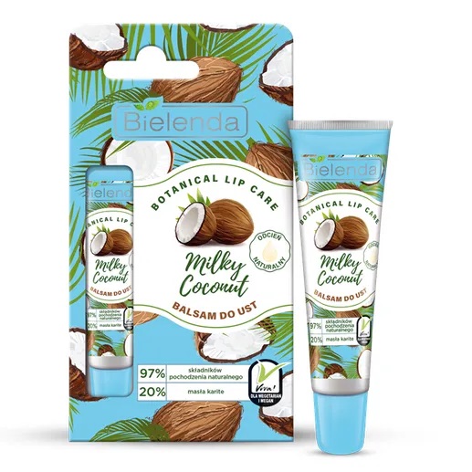 83718681650892808 Botanical Lip Care balsam do ust Milk Coconut 10g - obrazek 1