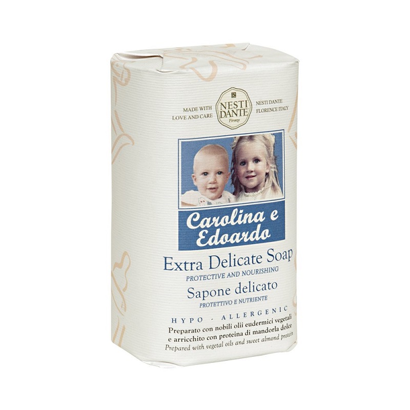 83793951678264964 Baby Carolina e Edoardo hipoalergiczne mydło toaletowe 250g - obrazek 1