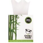 Bamboo Facial Tissue bambusowe chusteczki uniwersalne pudełko kostka 56szt