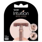 Intuition Rose Gold potrójnie powlekane ostrza 15szt