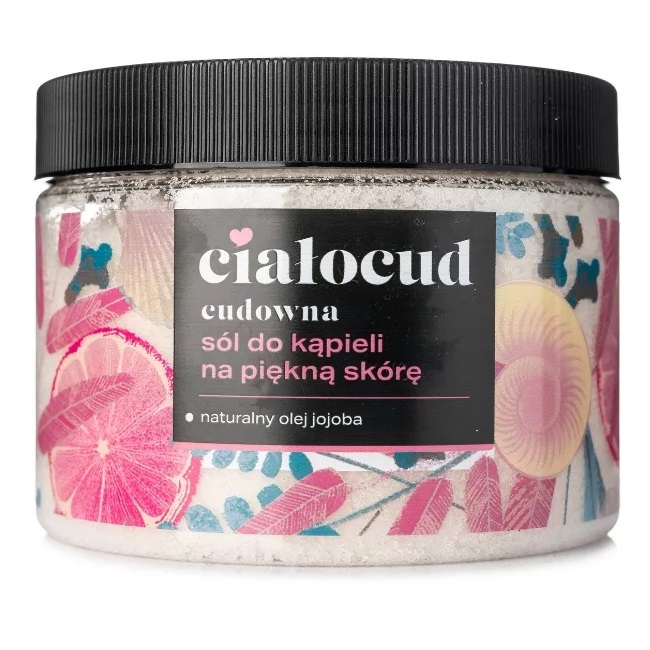 83866021687861927 Ciałocud sól do kąpieli z olejem jojoba Na Piękną Skórę 500g - obrazek 1