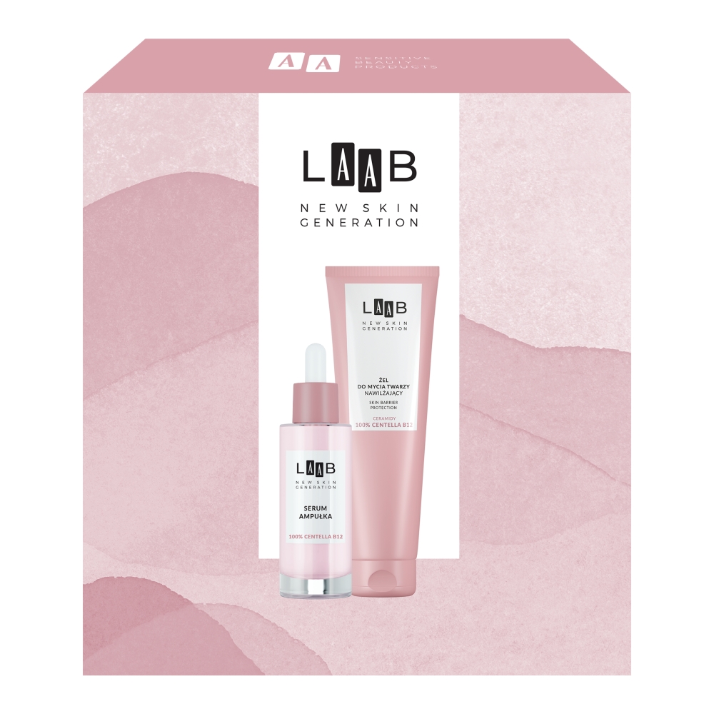 83940411730184233 LAAB zestaw żel do mycia twarzy 150ml + skoncentrowane serum-ampułka 30ml - obrazek 1