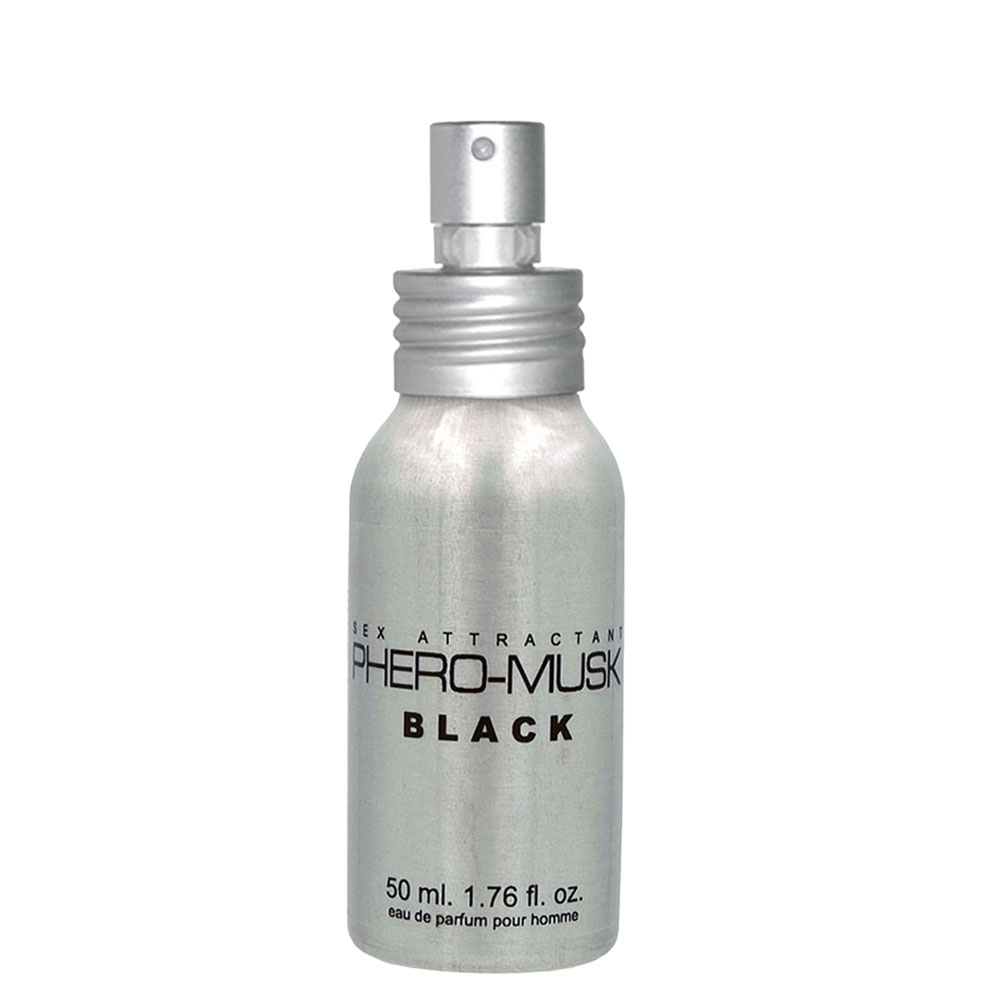 8395111682676457 Black for Men perfumy z feromonami dla mężczyzn 50ml - obrazek 1