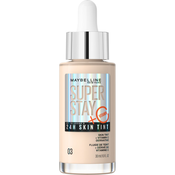 83958471684936453 Super Stay 24H Skin Tint długotrwały podkład rozświetlający z witaminą C 03 30ml - obrazek 1