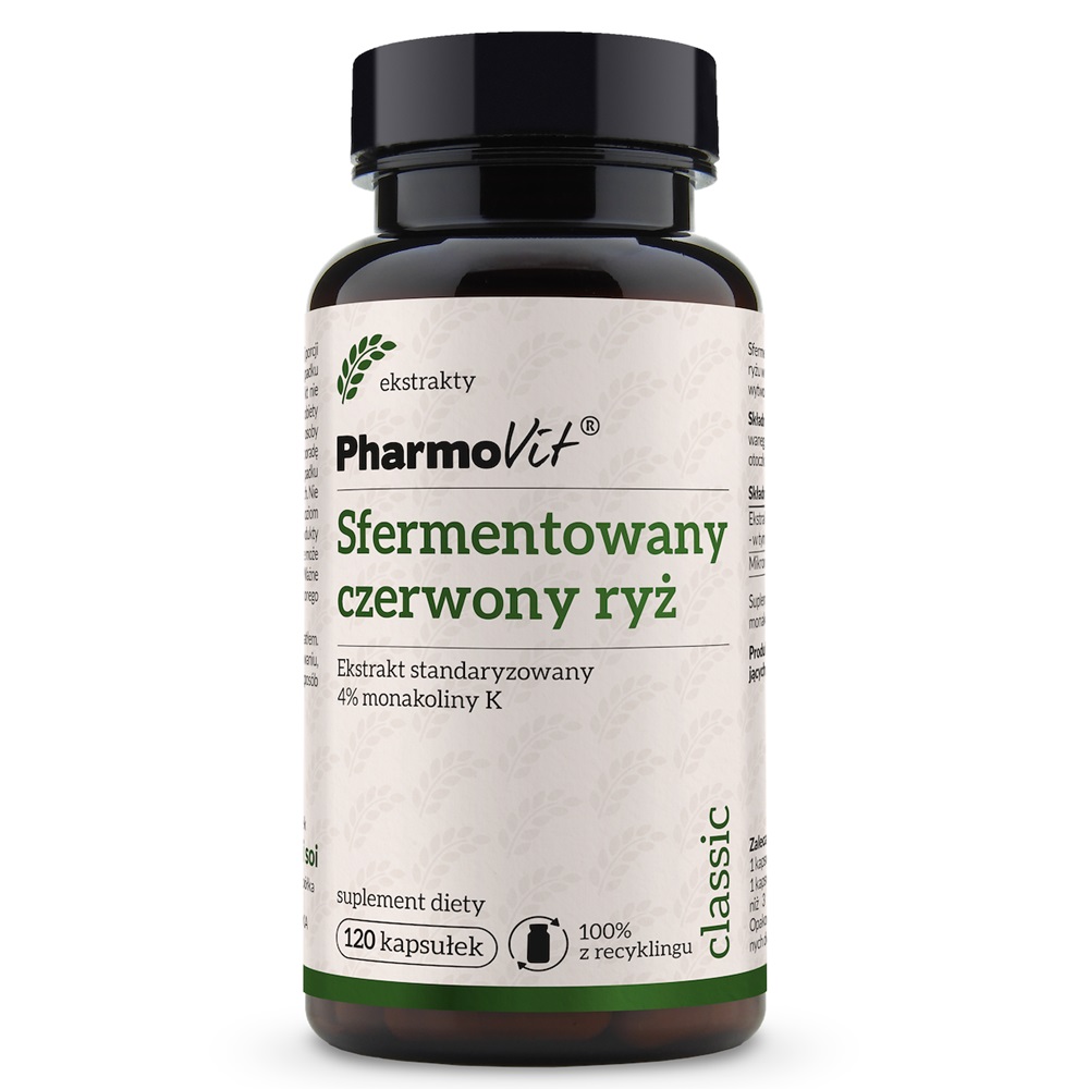 83975551746618582 Sfermentowany czerwony ryż suplement diety 120 kapsułek - obrazek 1