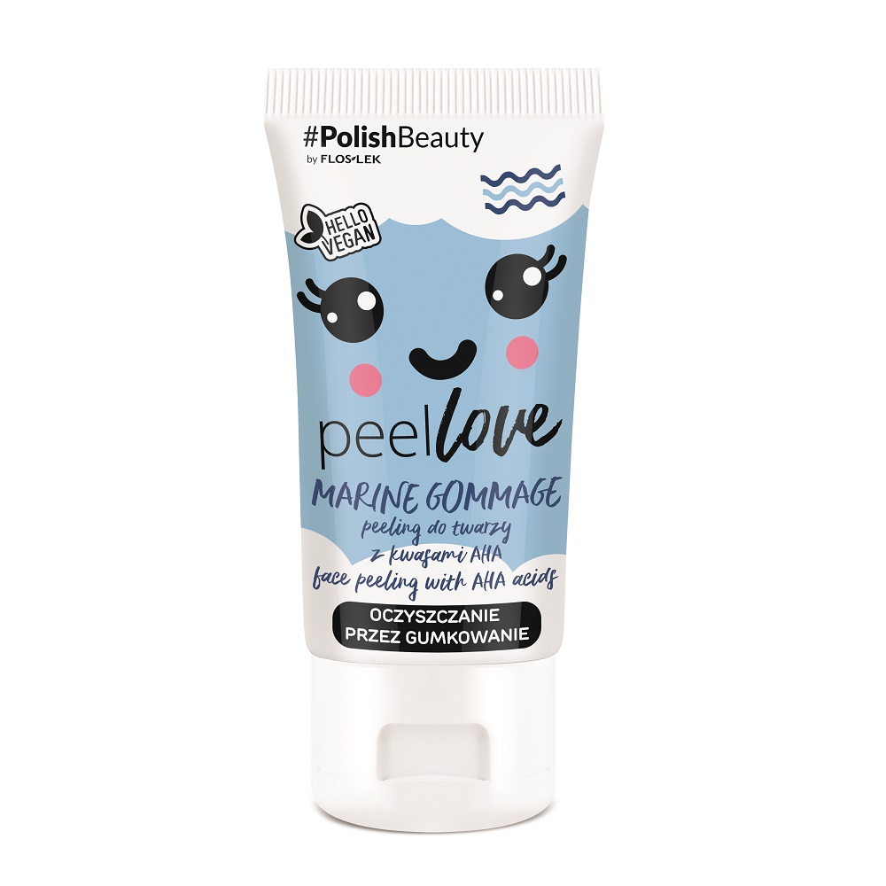 83979211611649154 Peellove Marine Gommage peeling do twarzy z kwasami AHA 75ml - obrazek 1