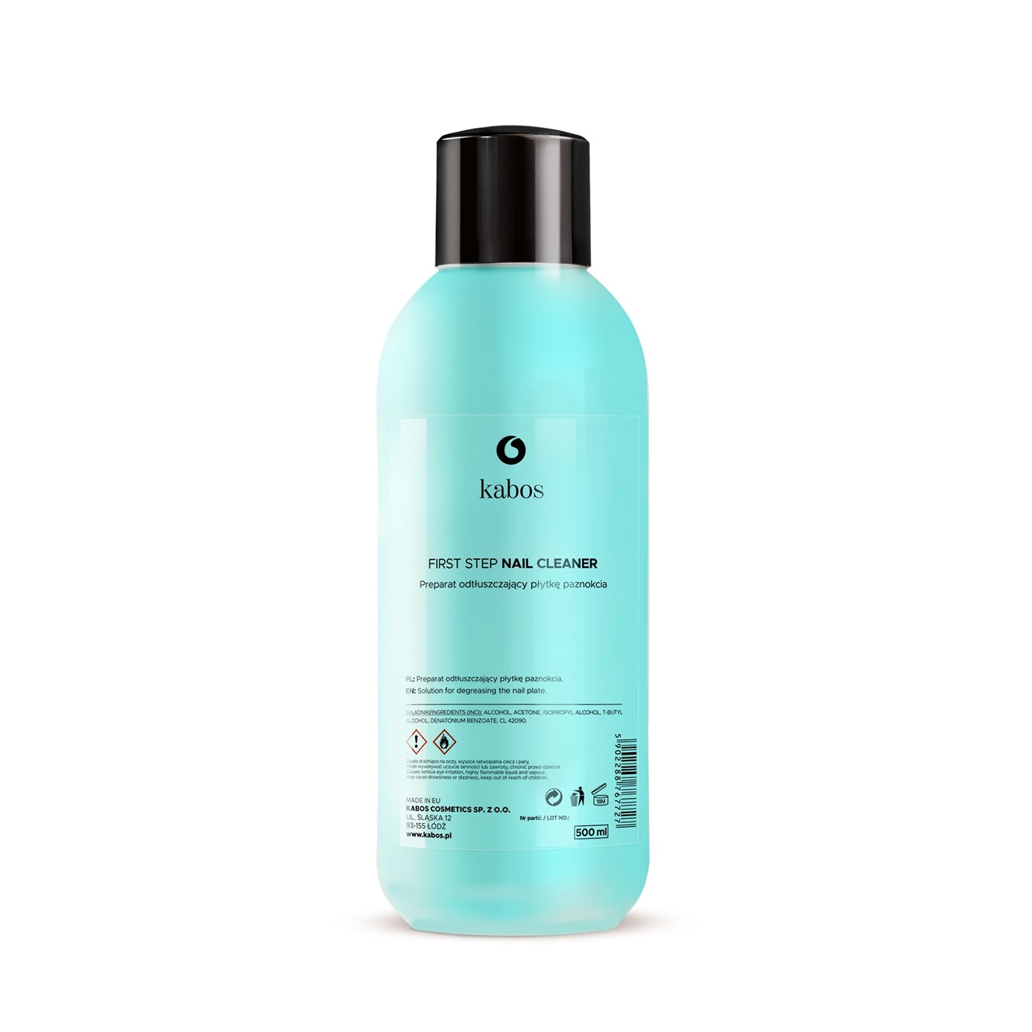 84098911700472489 Nail Cleaner First Step preparat odtłuszczający płytkę paznokcia 500ml - obrazek 1