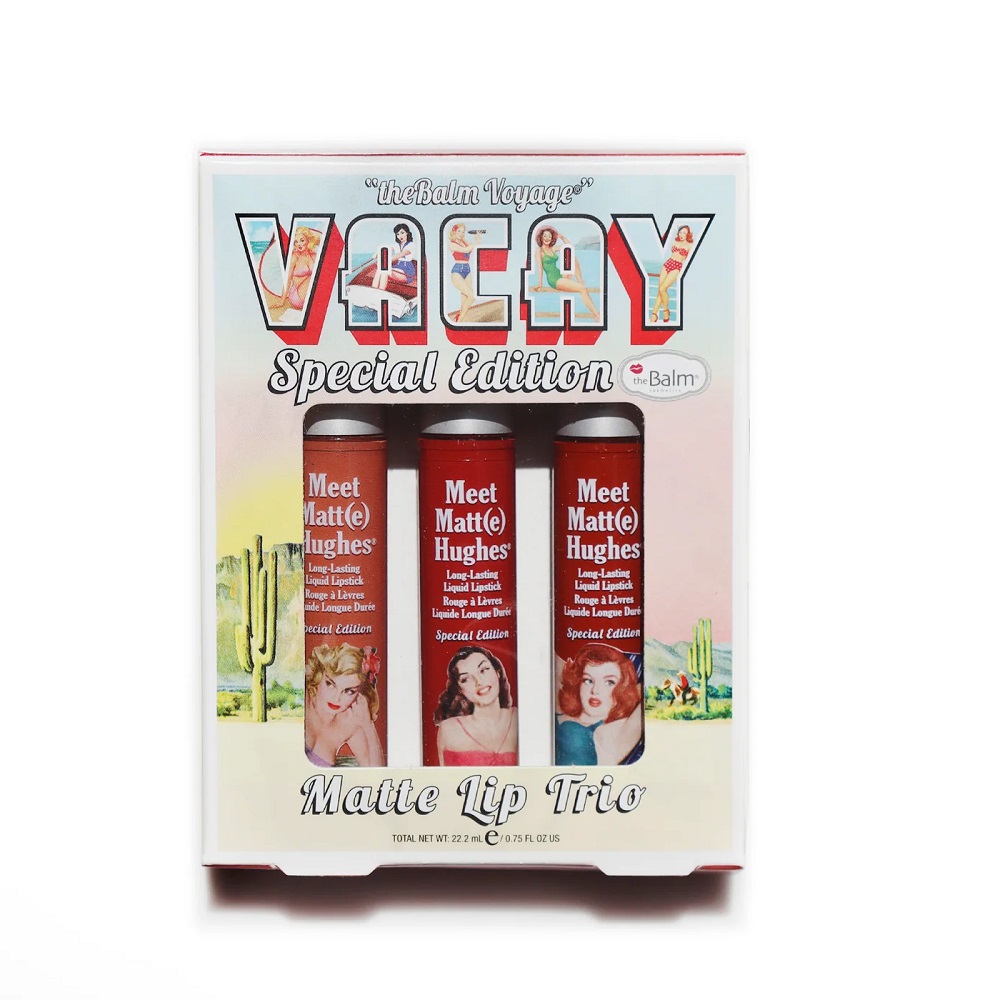 84102301687756925 Vacay Matte Lip Trio zestaw matowych pomadek w płynie 3szt - obrazek 1