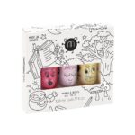 Kids Magic Forest A zestaw lakierów do paznokci Sissi 8ml + Elliot 8ml + Lulu 8ml