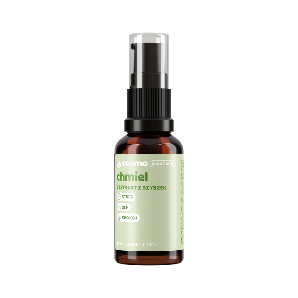 84110941766399177 Pure Herbs Chmiel ekstrakt z szyszek chmielu suplement diety 30ml - obrazek 1