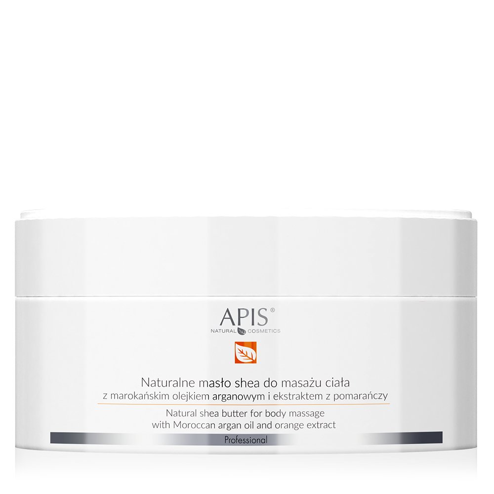 84146641624256442 Orange Terapis naturalne masło shea do masażu ciała z marokańskim olejkiem arganowym i ekstraktem z pomarańczy 200g - obrazek 1