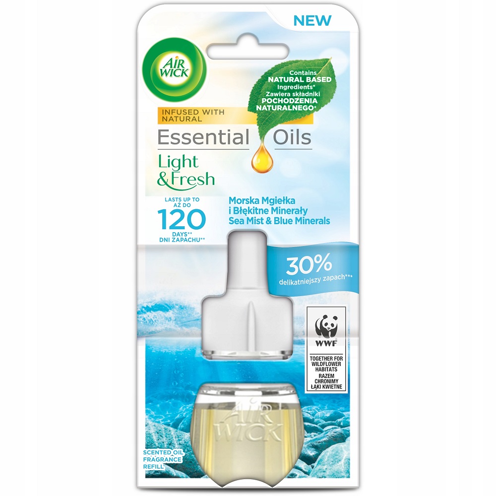 84147951677162208 Essential Oils wkład do elektrycznego odświeżacza Morska Mgiełka i Błękitne Minerały 19ml - obrazek 1