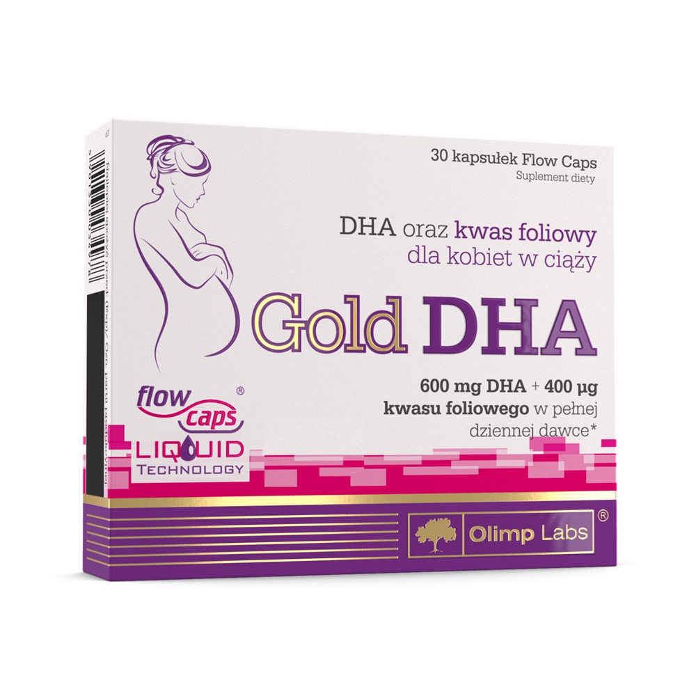 84214721742994655 Gold DHA suplement diety dla kobiet w ciąży 30 kapsułek - obrazek 1