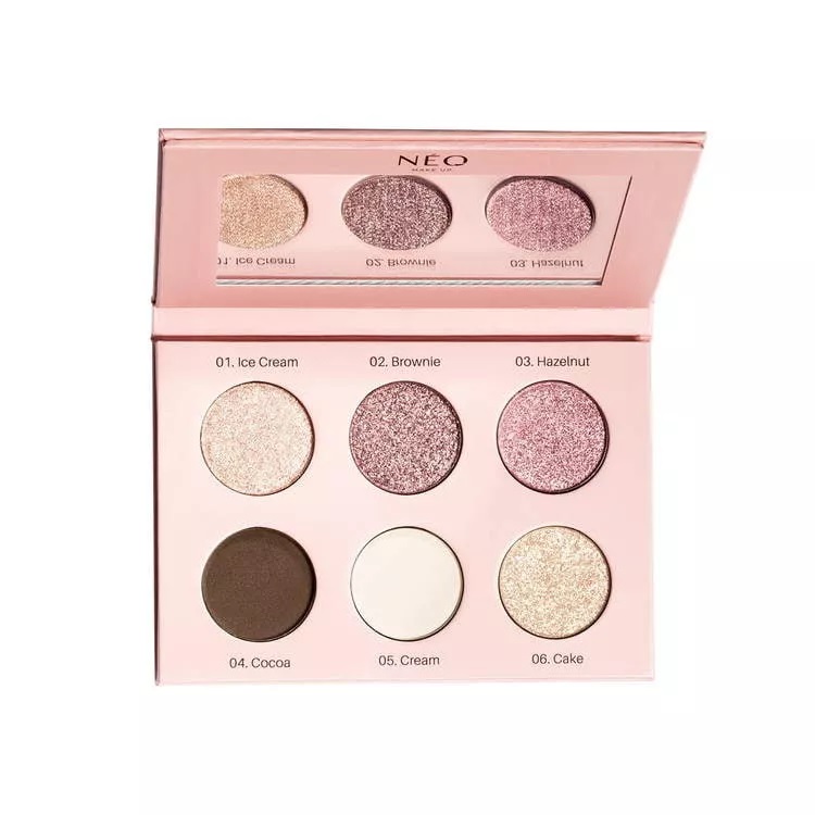 8428671632218246 Eyeshadow Palette paleta cieni prasowanych Nude 9g - obrazek 1