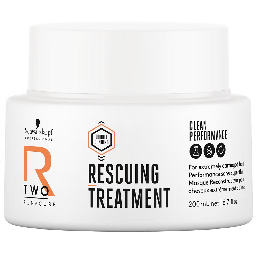 84292401717737562 Bonacure R-Two Rescuing Treatment maska rekonstruująca do włosów ekstremalnie zniszczonych 200ml - obrazek 1
