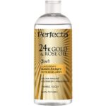 24K Gold & Rose Oil luksusowy nawilżający płyn micelarny 400ml