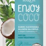 Enjoy Coco zabieg olejowania włosów na ciepło z olejem kokosowym 20ml