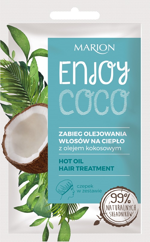 Bez nazwy-1 Enjoy Coco zabieg olejowania włosów na ciepło z olejem kokosowym 20ml - obrazek 1