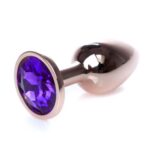 Butt Plug Collection Jewellery metalowy korek analny Red Gold Purple