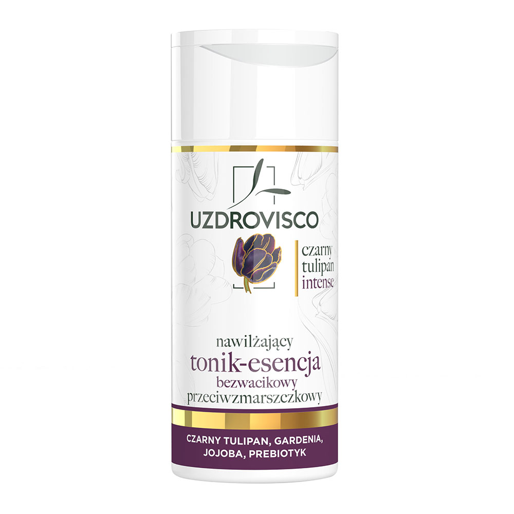 84489691711108613 Czarny Tulipan Intense nawilżający tonik-esencja przeciwzmarszczkowy bezwacikowy 150ml - obrazek 1