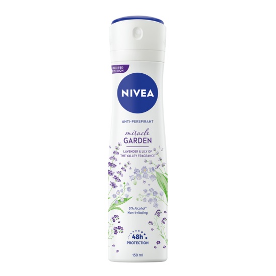 84555951658826501 Miracle Garden antyperspirant w spray'u Lawenda i Lilia 150ml - obrazek 1