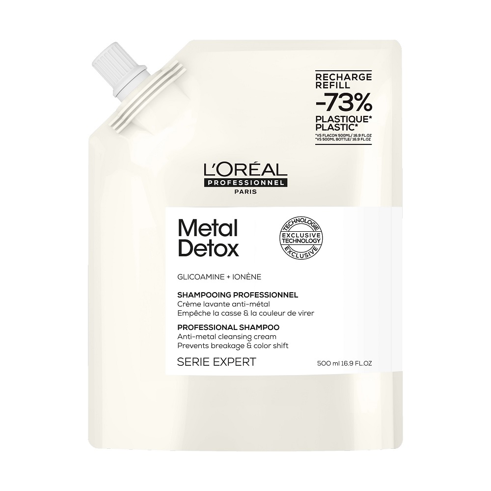 84574881746029895 Serie Expert Metal Detox szampon ochronny refill 500ml - obrazek 1