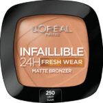 Infaillible 24H Fresh Wear Soft Matte Bronzer matujący bronzer do twarzy 250 Light 9g