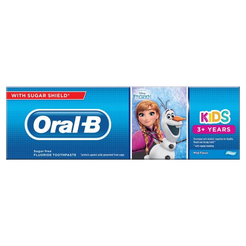 84666071646217677 Kids pasta do zębów dla dzieci 3+ lat 75ml - obrazek 1