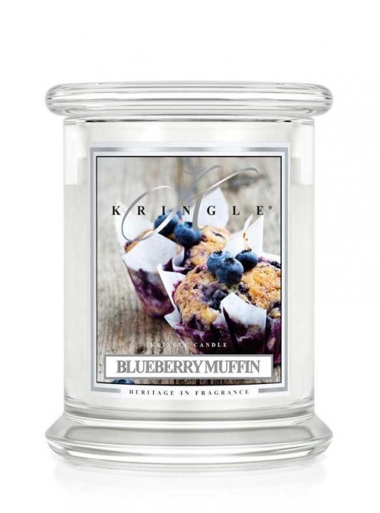 84711131636962543 Średnia świeca zapachowa z dwoma knotami Blueberry Muffin 454g - obrazek 1
