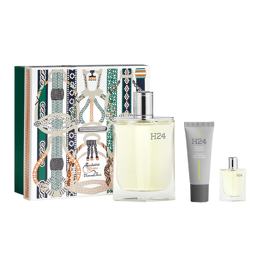 84717151715657857 H24 zestaw woda toaletowa spray 100ml + energetyzujący krem nawilżający do twarzy 20ml + miniatura wody toaletowej 5ml - obrazek 1