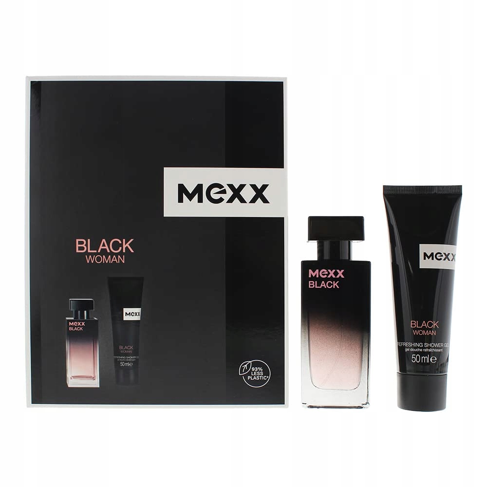 84746821675146832 Black Woman zestaw woda toaletowa spray 30ml + żel pod prysznic 50ml - obrazek 1