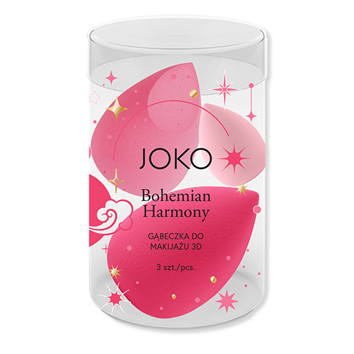 8482031738784134 Gąbeczka do makijażu 3D Bohemian Harmony 3szt. - obrazek 1