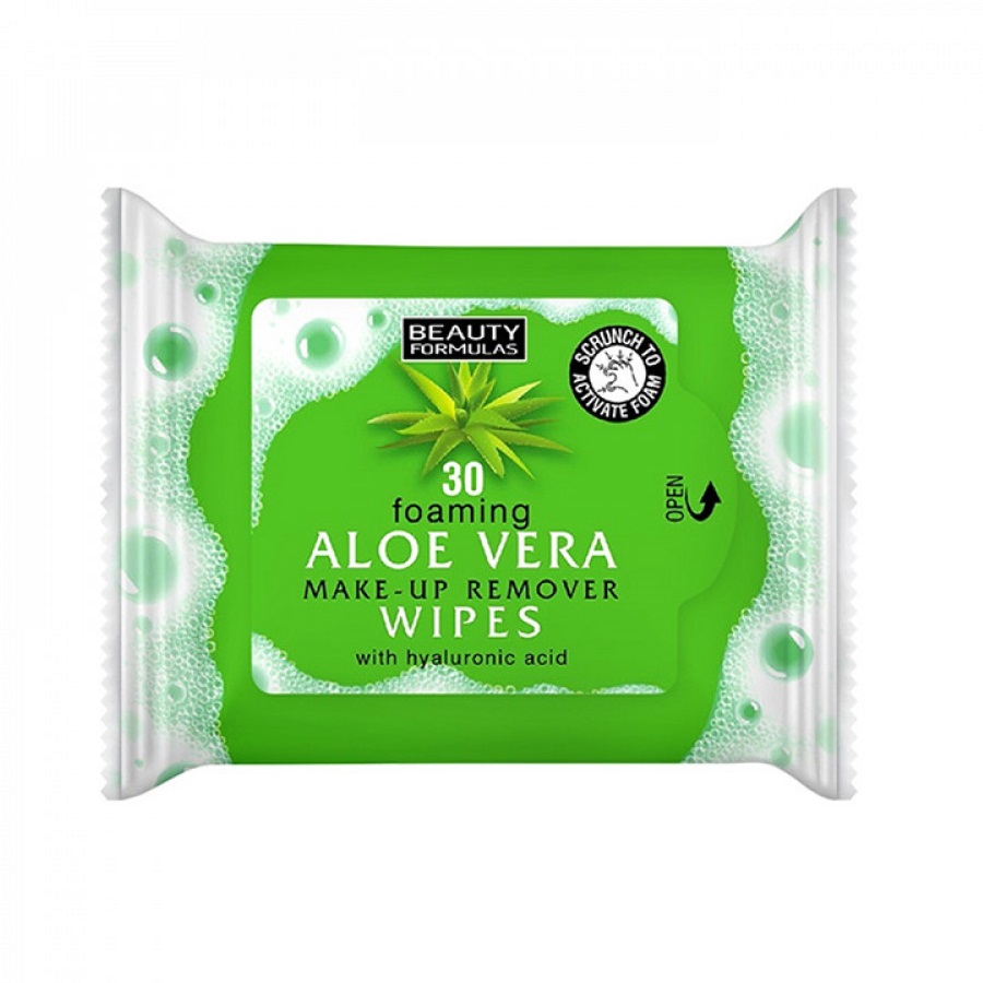 84830491687262923 Aloe Vera Make-Up Remover Wipes aloesowe chusteczki do demakijażu twarzy 30szt. - obrazek 1