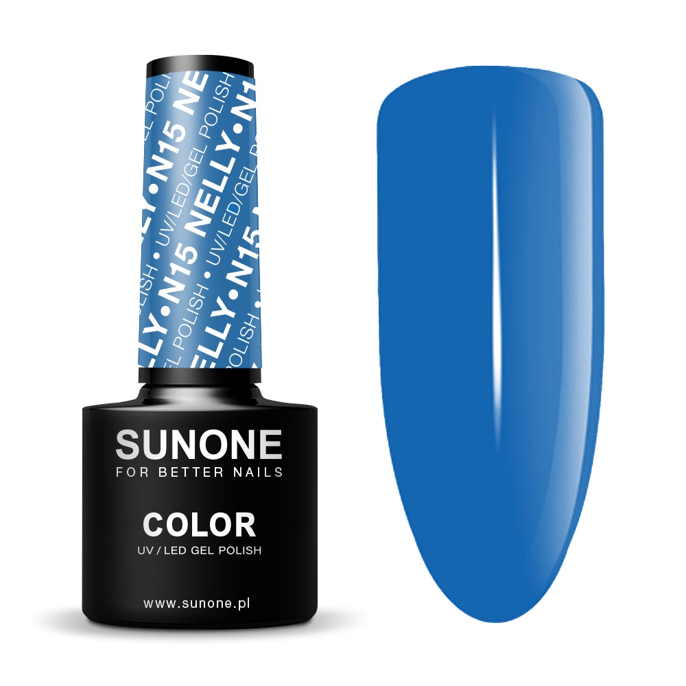 84894021689160127 UV/LED Gel Polish Color lakier hybrydowy N15 Nelly 5g - obrazek 1