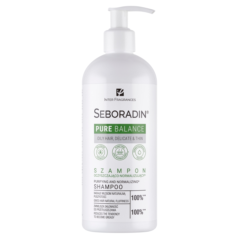 8492471743686405 Pure Balance szampon oczyszczająco-normalizujący 400ml - obrazek 1