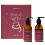 Kometek Lśniąca Radość zestaw nawilżający żel do mycia ciała i dłoni 200ml + nawilżająco-rozświetlający lotion do ciała 200ml