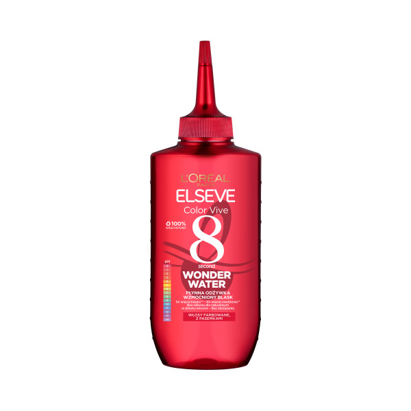 84983671646040500 Elseve Color Vive Wonder Water płynna odżywka do włosów farbowanych i z pasemkami 200ml - obrazek 1