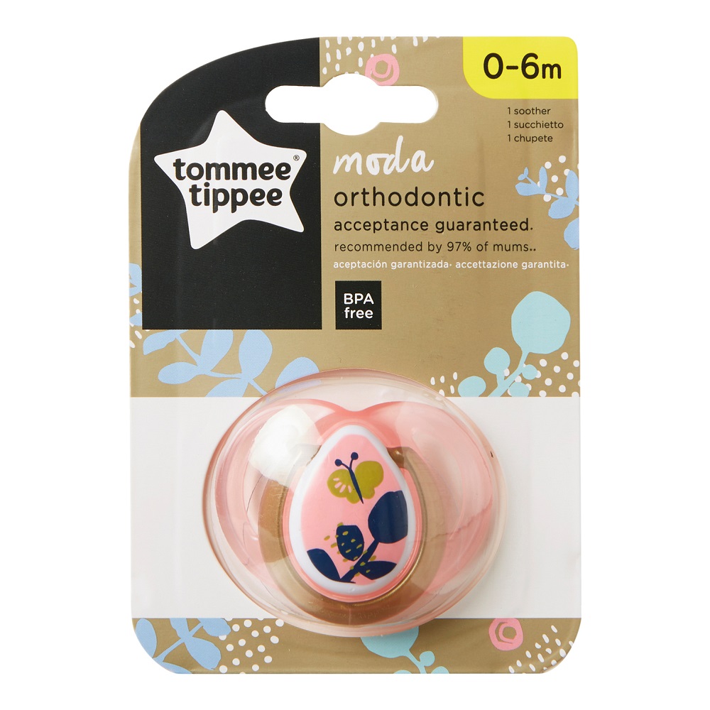 84990981692593314 Moda smoczek uspokajający 0-6m Girl - obrazek 1