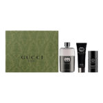 Guilty Pour Homme zestaw woda toaletowa spray 90ml + żel pod prysznic 50ml + dezodorant sztyft 75ml