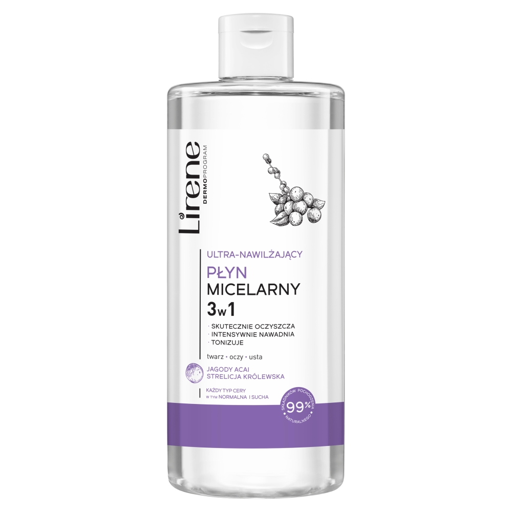 85068841637055386 Ultra-nawilżający płyn micelarny 3w1 400ml - obrazek 1
