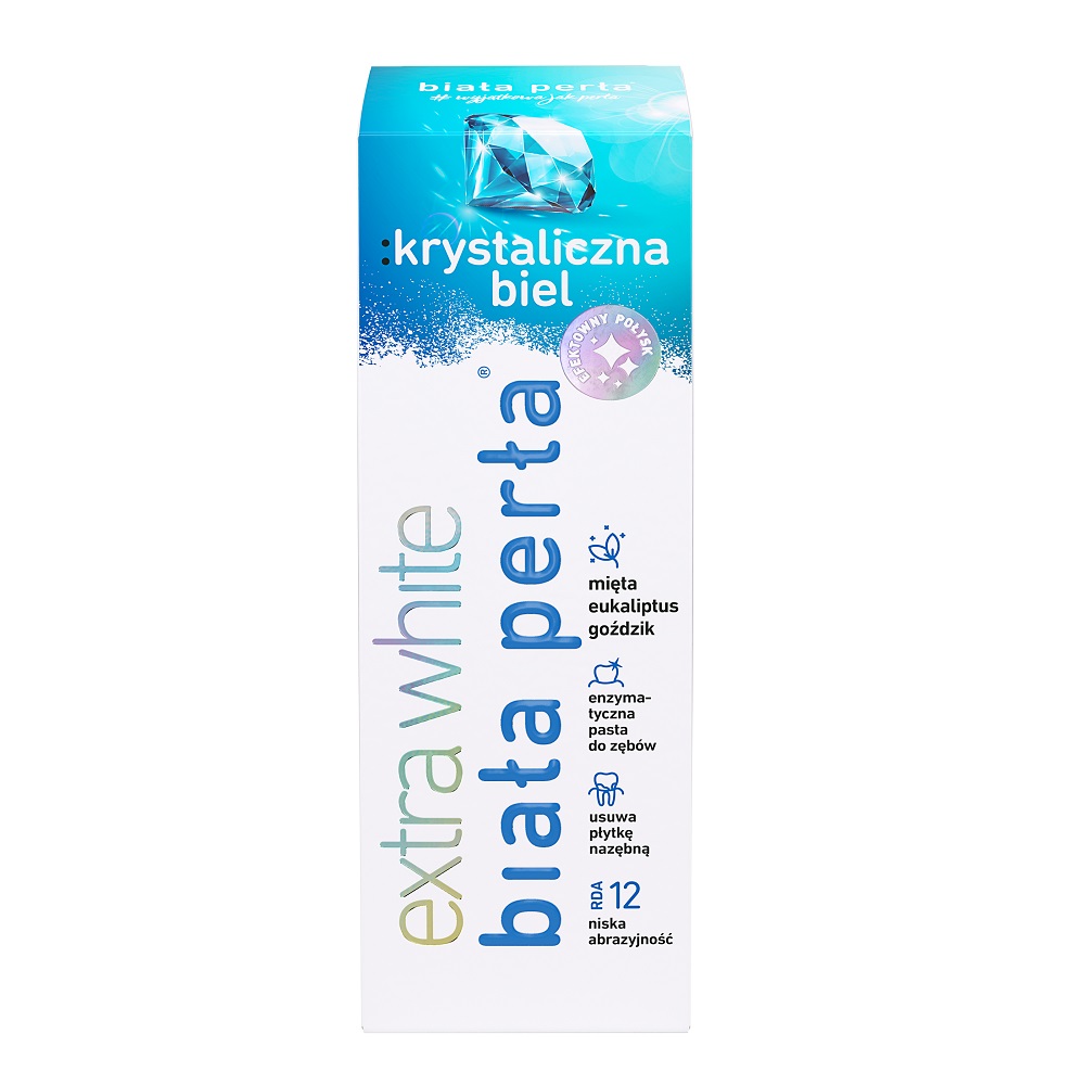 85070711770372319 Krystaliczna Biel wybielająca pasta do zębów 75ml - obrazek 1